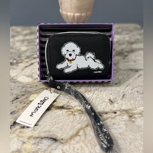 Marc Tetro Dog Wristlet Wallet New with Tag in Box